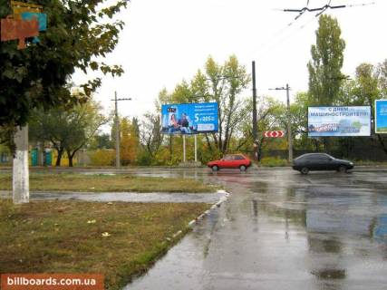 Билборд B в Краматорске Ювілейна вул. - Дружби вул. (колиш. Леніна вул.) фото 1