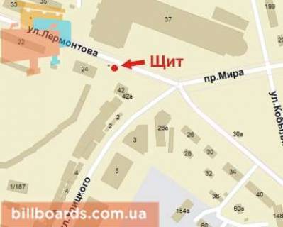 Призма A в Кривом Роге Лермонтова ул., 22, верхняя - 89950 схема