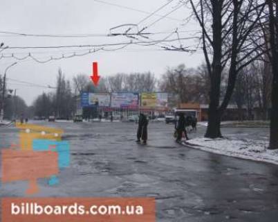 Билборд A в Кривом Роге Терещенко вул. (колиш. Федоренко ул.), 1 - Короленко вул. фото 1