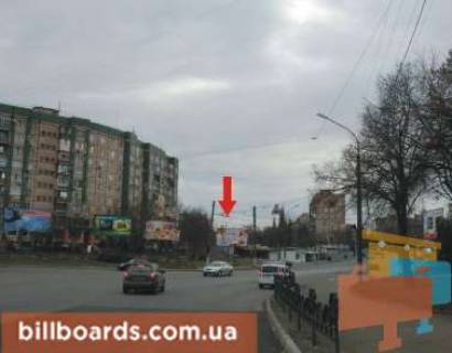 Билборд B в Кривом Роге Українська вул. - Свято-Миколаївська вул. (колиш. Леніна вул.) фото 1