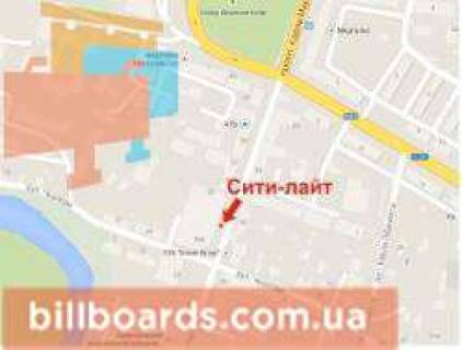 Ситилайт A в Кривом Роге, 1.8x1.2  Поштовий пр., 35б/1, ТК "Ліберті" схема