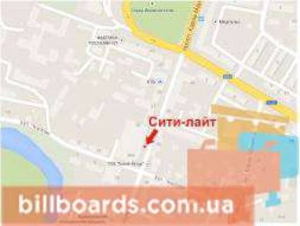 Ситилайт B в Кривом Роге, 1.8x1.2  Поштовий пр., 35б/1, ТК "Ліберті" схема