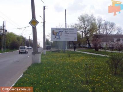 Билборд A в Лисичанске Сосюри вул. (колиш. Свердлова ул.), 296, навпроти, стадіон "Шахтар" фото 1