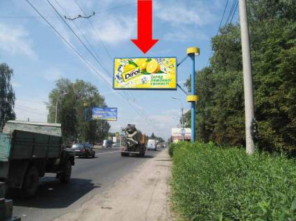 Билборд A в Луцке, 3x6  Рівненська вул., біля АЗС "БРСМ", в центр фото 1
