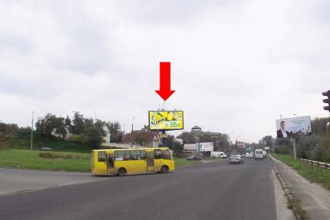 Білборд, Бігборд (Борд)  A у Луцьку, 3x6  Набережна вул. / Яровиця вул., Кільце, в центр Фото 1