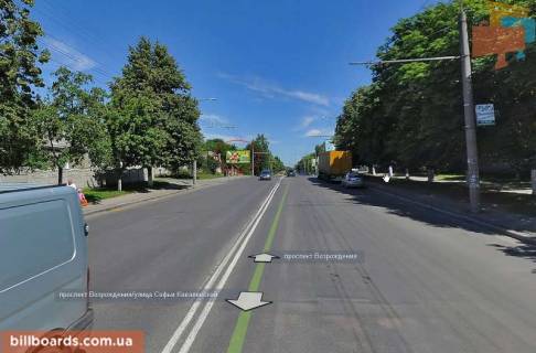 Билборд B в Луцке Відродження вул. фото 1