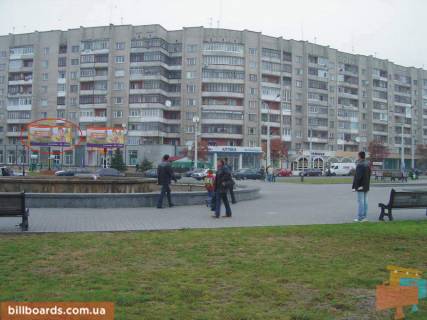 Билборд A в Луцке Независимости пл. - Грушевского пр. фото 1