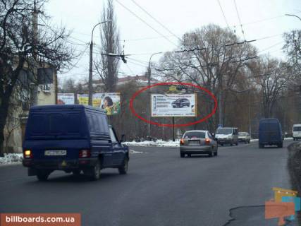 Билборд B в Луцке Паркова вул. - Глушець вул. фото 1