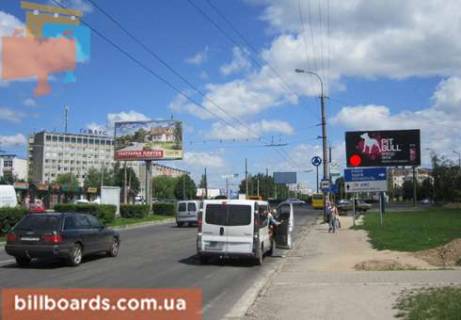 Билборд  в Луцке Соборности пр., 1, возле остановки, напротив Северного рынка фото 1