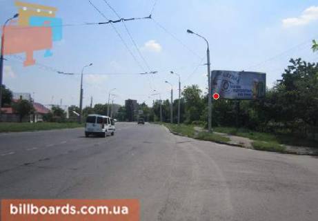 Билборд  в Луцке Ковельская ул., 85 / Матросова ул., в сторону Глинки ул. фото 1