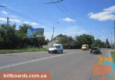Билборд  в Луцке Ковельская ул., 85 / Матросова ул., со стороны Глинки ул. фото 1