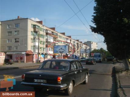 Билборд B в Луцке Львівська вул. - Даньшина вул. фото 1