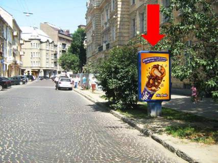 Сiтiлайт A у Львові, 1.8x1.2  Саксаганського вул., 22 / Франка вул. Фото 1