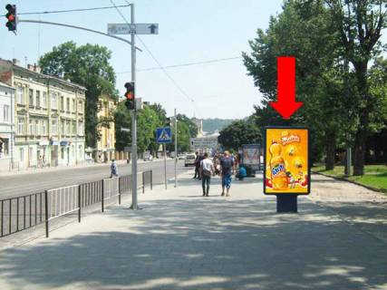 Ситилайт A в Львове, 1.8x1.2  Городоцька вул. / Ярослава Мудрого вул., в центр фото 1