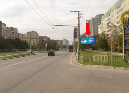 Билборд A в Львове, 3x6  Сихівська вул., 2 фото 1