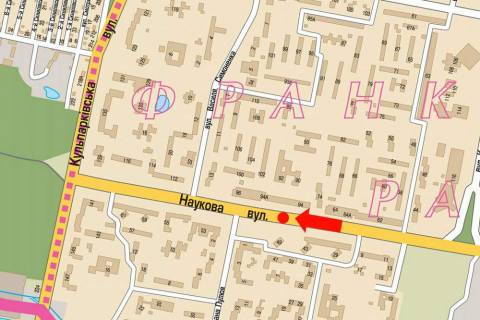 Призматрон, Призма A у Львові, 3x6  Наукова вул., 49, в сторону Кульпарківської вул., Роздільник - 19110 схема