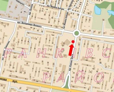 Призматрон, Призма A у Львові, 3x6  Княгині Ольги вул., 59А, навпроти ТЦ "Львів", супермаркету "Фокстрот", аквапарку - 19121 схема