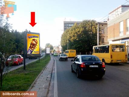 Сітіскролл A у Львові, 1.8x1.2  Чорновола пр., 9 / Зернова вул., Роздільник, біля готелю "Львів", на світлофорі, з центру Фото 1