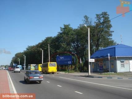 Билборд A в Львове Городоцька вул., зупинка "Городоцька-Кільцева", в'їзд в місто фото 1