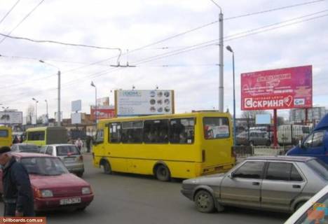 Билборд A в Львове Городоцька вул. - Чернівецька вул. фото 1
