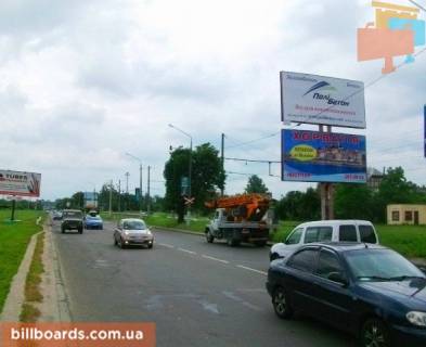 Билборд A в Львове Луганська вул., верхній фото 1