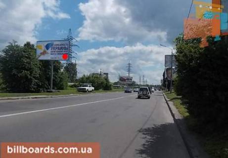 Билборд  в Львове Луганская ул., 100м до Козельницкого ул. фото 1