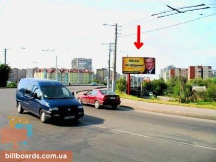 Билборд A в Львове Сихівська вул. - Червоної Калини пр. - Зелена вул. фото 1
