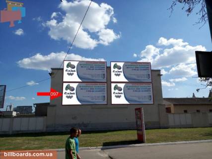 Білборд, Бігборд (Борд)  A у Львові Чернівецька вул., Нижній, лівий Фото 1