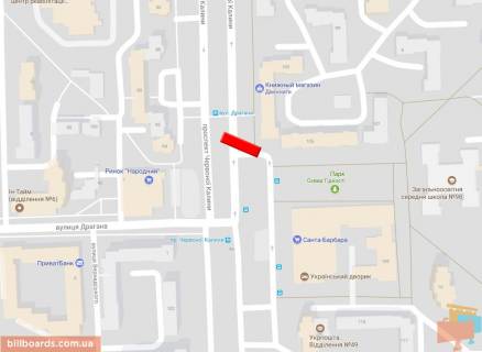 Призма A в Львове Червоної Калини пр., 109 - 135551 схема