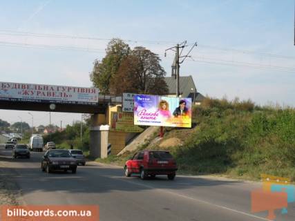 Билборд A в Малехове Коновальца ул. / Киевская ул., возле Малеховского кладбища фото 1