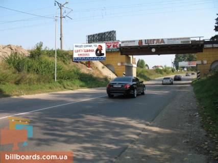 Билборд B в Малехове Коновальца ул. / Киевская ул., возле Малеховского кладбища фото 1