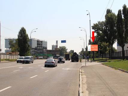 Скроллер A в Киеве, 2.3x3.14  Новокостянтинівська вул., 1 - вул. Електриків, розв'язка, в бік Подолу - 532178 фото 1