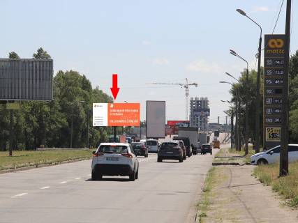 Призма A в Киеве, 3x6  Богатирська вул., 3д, роздільник, в бік пр. Бандери, супермаркетів "Фоззі", "Ашан" - 184899 фото 1