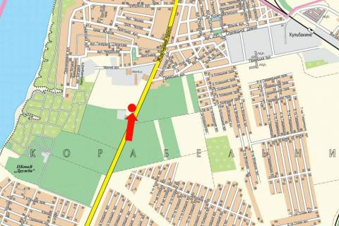 Билборд B в Николаеве Богоявленський пр. (кол. Жовтневий пр.), навпроти супермаркетів "Таврия В", "Епіцентр", в центр схема