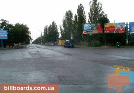 Билборд  в Николаеве Богоявленский пр. (бывш. Октябрьский пр.) / Гагарина ул., из центра фото 1