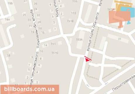 Білборд, Бігборд (Борд)   у Нікополі Карла Либкнехта ул., 158 схема