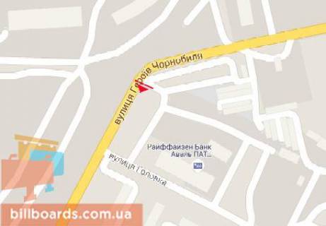 Билборд A в Никополе, 3x6  Героїв Чорнобиля вул., "АТБ" схема