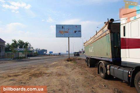 Билборд B в Одессе Объездная дорога, Клеверный мост, возле АЗС "Shell", в сторону Тираспольского шоссе фото 1