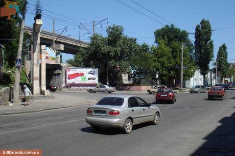 Білборд, Бігборд (Борд)  A у Одесі Приморская ул., 42 / Газовый пер. Фото 1