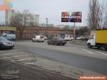Білборд, Бігборд (Борд)  A у Одесі Ганни Михайленко вул. (Спартаківська). / Поїзна вул., Біля АЗС "Укрнафта" Фото 1