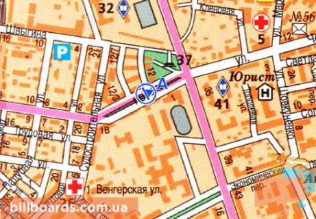 Ситилайт  в Одессе Адмиральский пр., 12А, разделитель схема