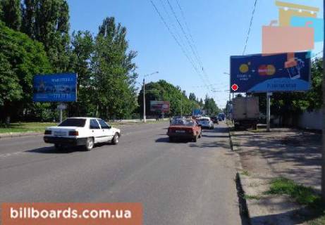Білборд, Бігборд (Борд)   у Одесі Комарова Михайла вул. (Космонавта Комарова)., 7, в сторону Петрова ул. Фото 1