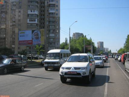 Білборд, Бігборд (Борд)  B у Одесі Небесної Сотні ін. (Кол. Маршала Жукова пр.), 3-А Фото 1