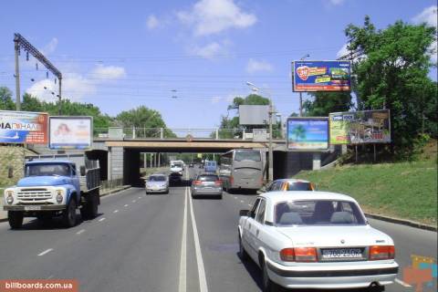 Билборд A в Одессе Люстдорфская дорога, 2, возде жд моста фото 1