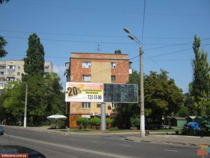 Билборд A в Одессе Краснова вул., 11 - Одеської громади вул. (Авдєєва-Чорноморського)., лівий фото 1