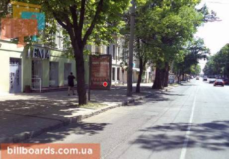 Ситилайт  в Одессе Бунина ул., 40, в сторону Александровского пр. фото 1