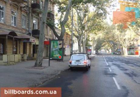 Ситилайт  в Одессе Ришельевская ул., 37, в сторону Базарной ул. фото 1