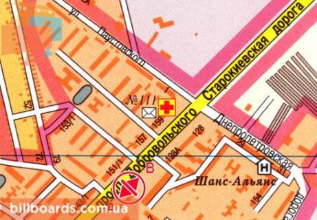 Призма A в Одессе, 3x6  Добровольського просп., 126 - 479327 схема