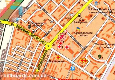 Призма  в Одессе Добровольского пр., 102, возле супермаркета "Таврия В", из центра - 79718 схема