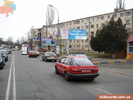 Білборд, Бігборд (Борд)  A у Одесі Краснова вул. / Артилерійська вул., Біля супермаркету "Віртус" Фото 1